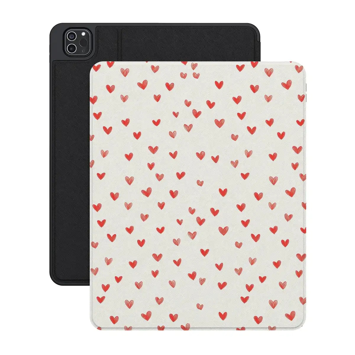 Love Letters | Doodle Hearts iPad Case