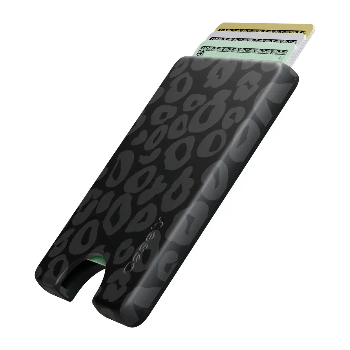 Into the Wild | Black Leopard MagWallet
