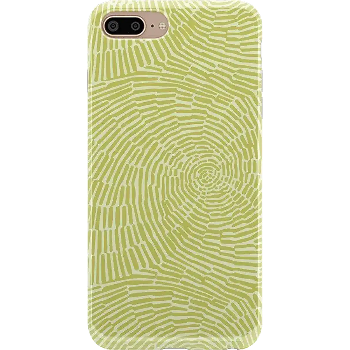 Swirl Away | Tea Green Geometric Case