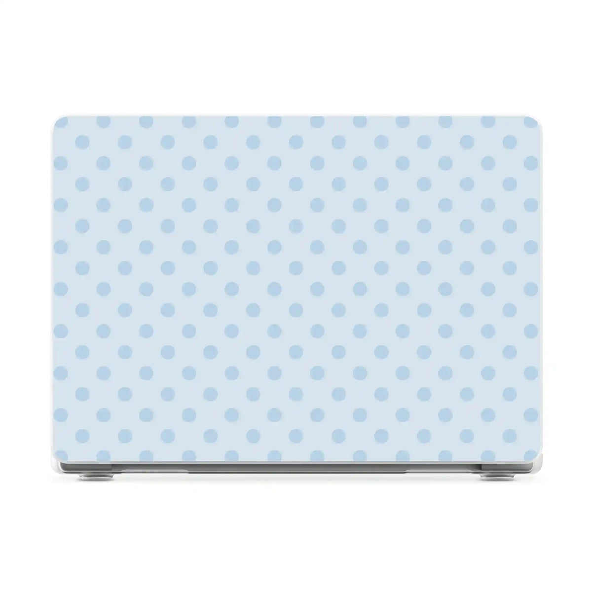 Spotted in SoHo | Light Blue Polka Dot Laptop Shell