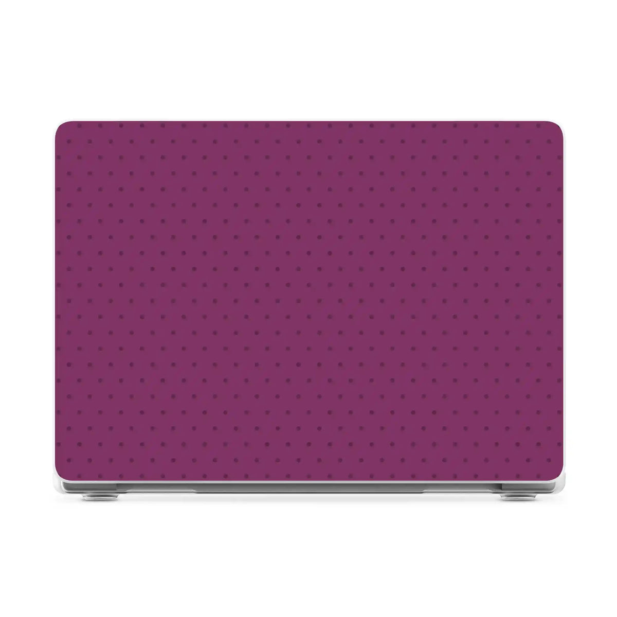 On the Dot | Plum Polka Dot Laptop Shell