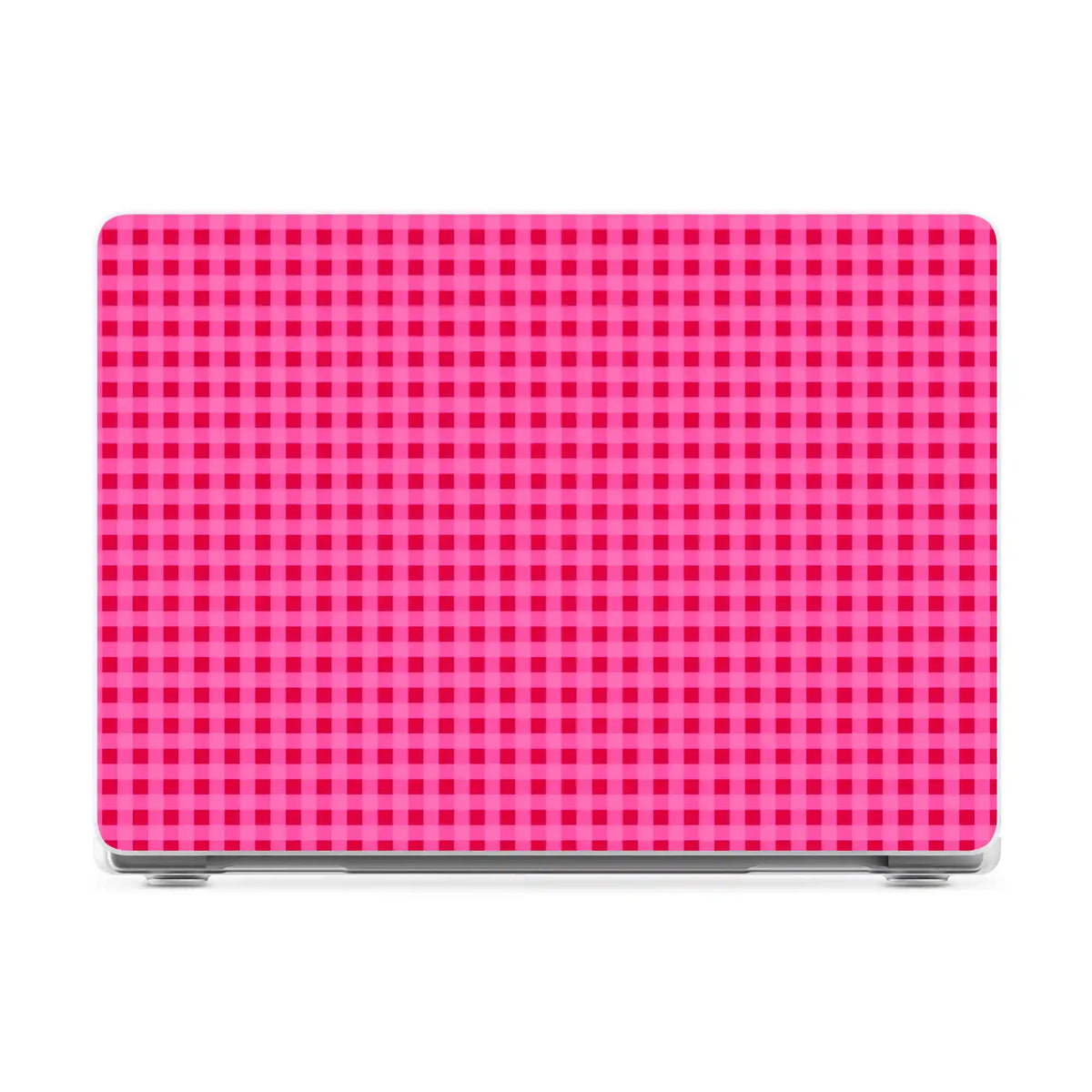 Sweet Jam | Hot Pink Gingham Laptop Shell