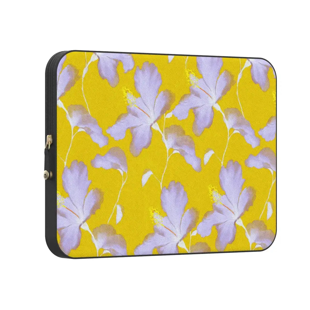 Hibiscus Haze | Painted Floral Laptop Case