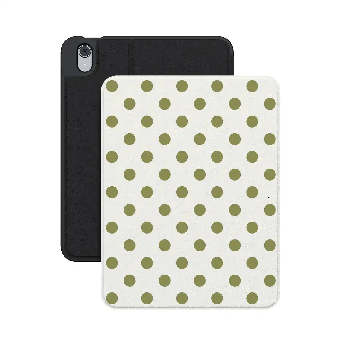 Spotted in SoHo | Green Polka Dot iPad Case
