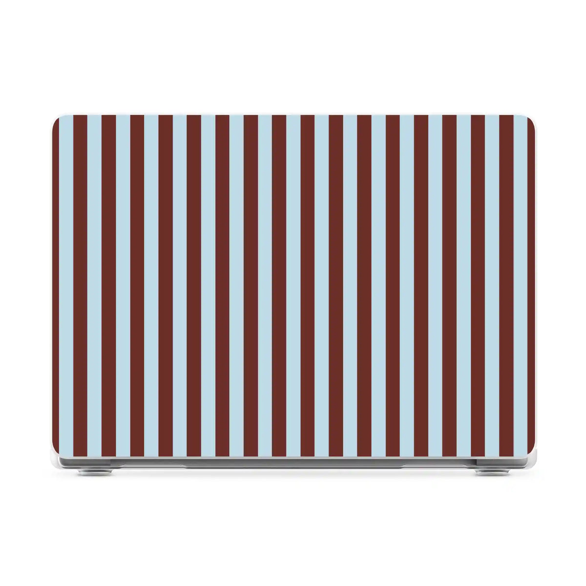 Sunday in Brooklyn | Blue Stripes Laptop Shell