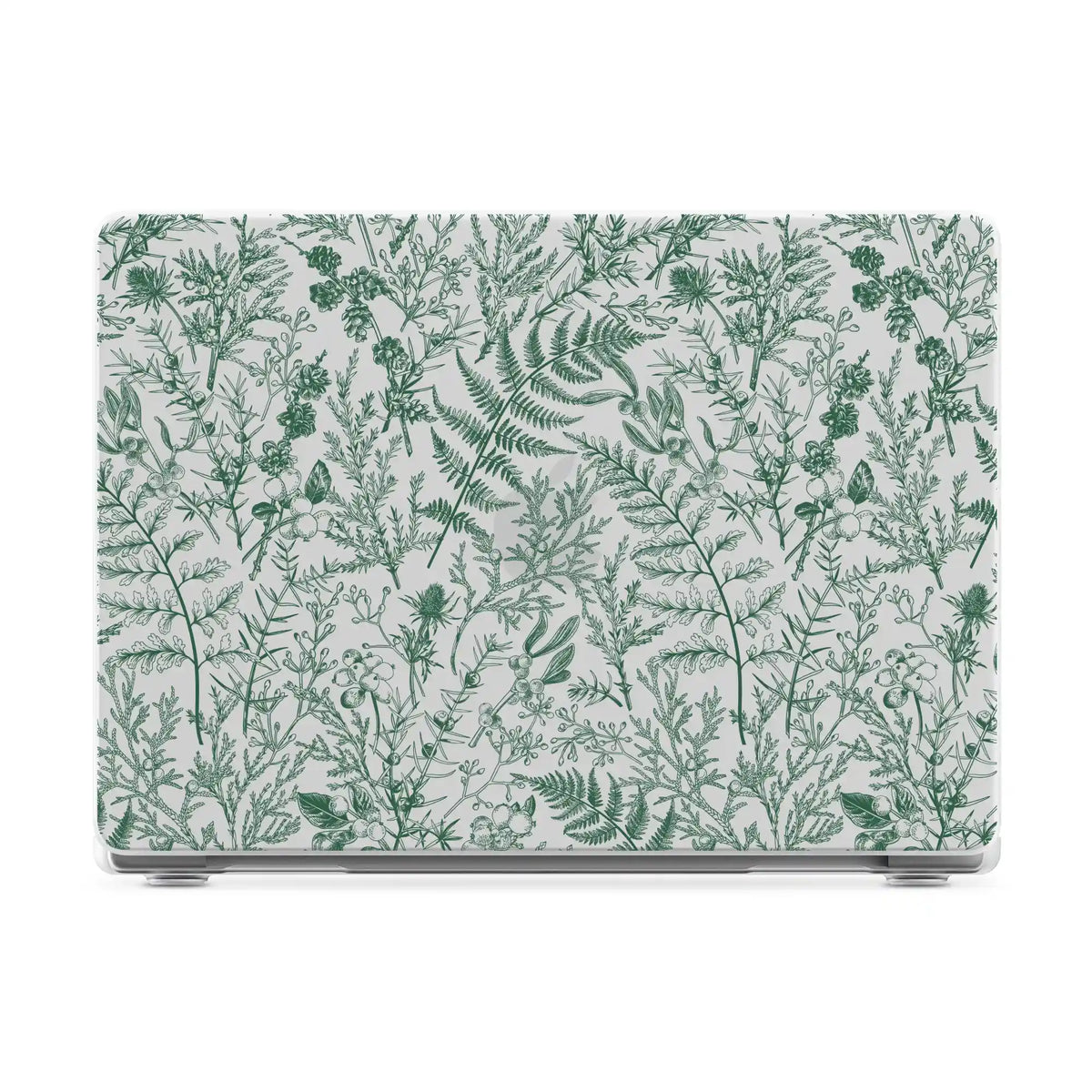 Sage Garden | Green Floral Laptop Shell