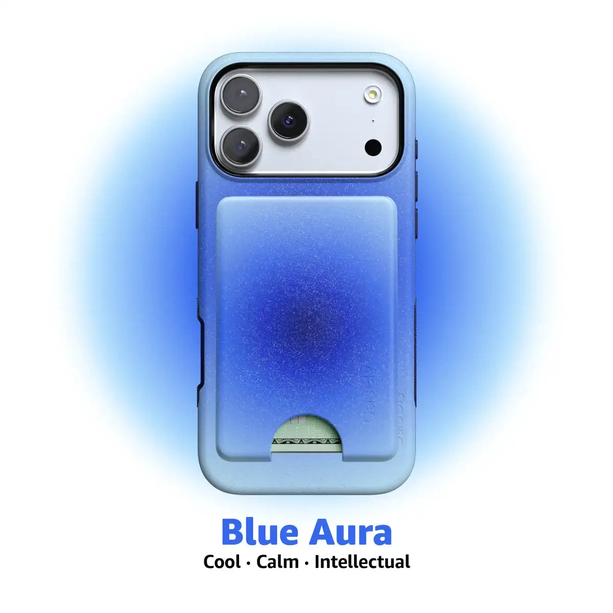 Cobalt Clarity | Blue Aura MagWallet