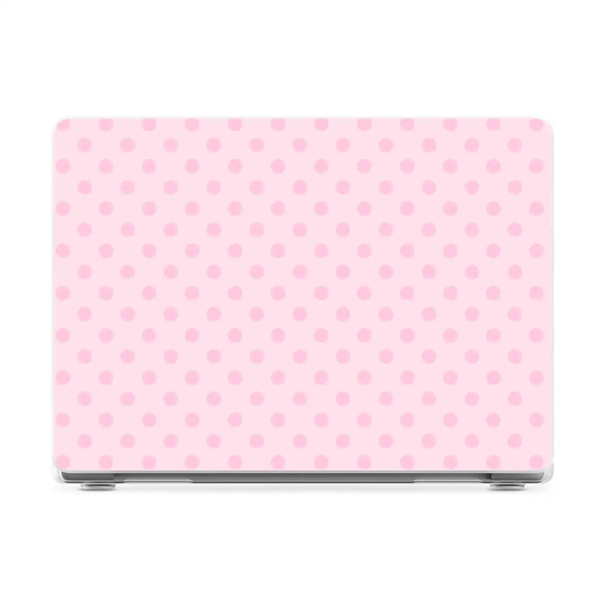 Spotted in SoHo | Pink Polka Dot Laptop Shell