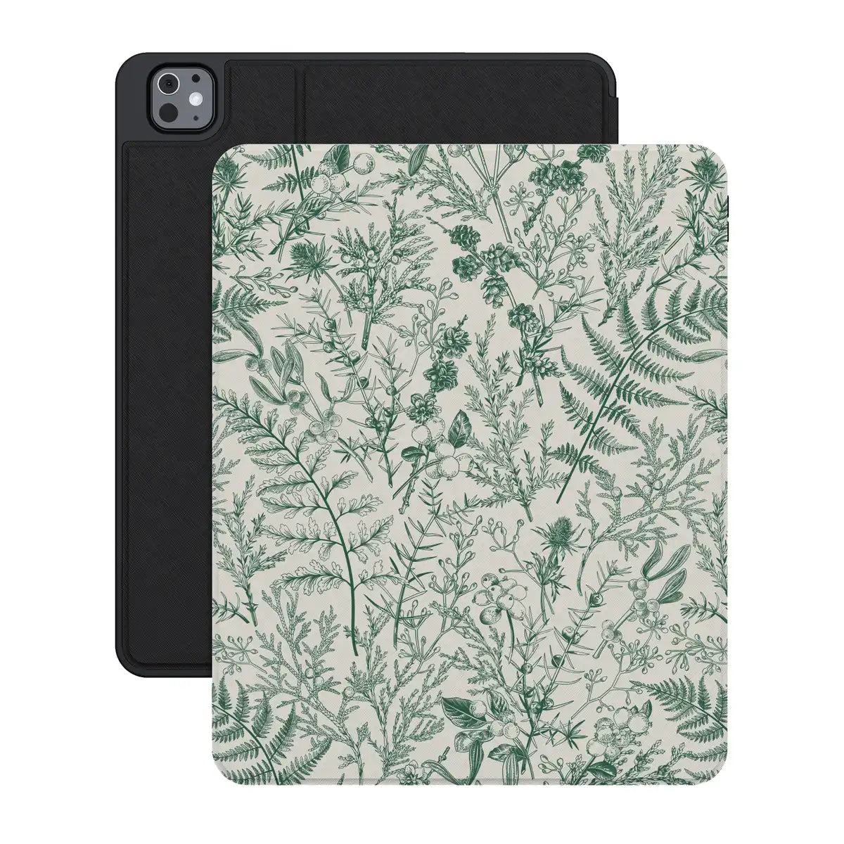 Sage Garden | Green Floral iPad Case