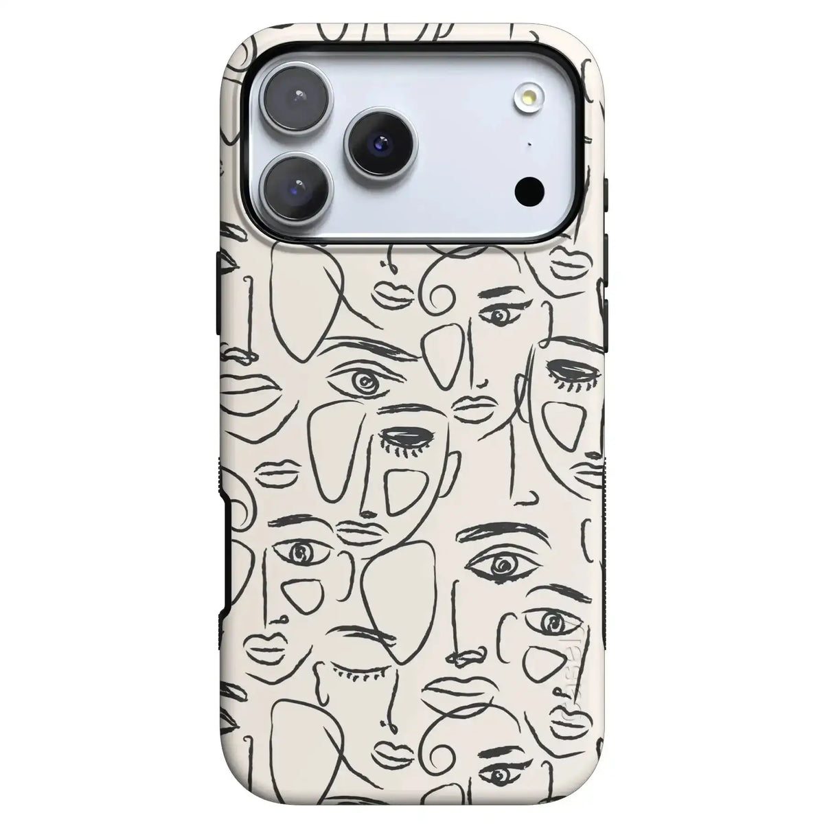We're All Human | Minimal Face Art Case