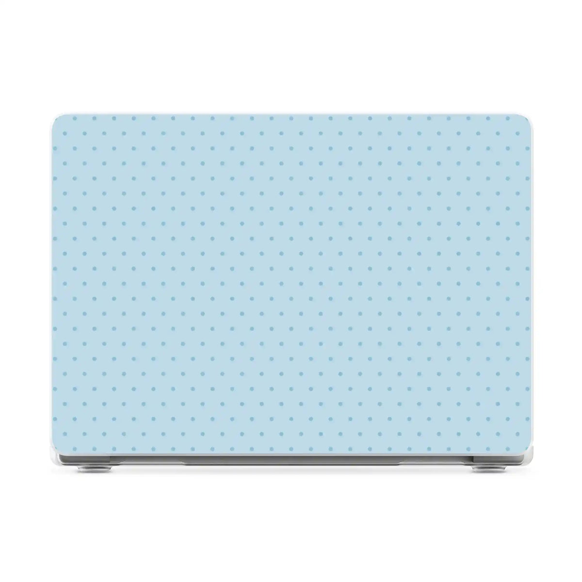 On the Dot | Blue Monochrome Polka Dot Laptop Shell