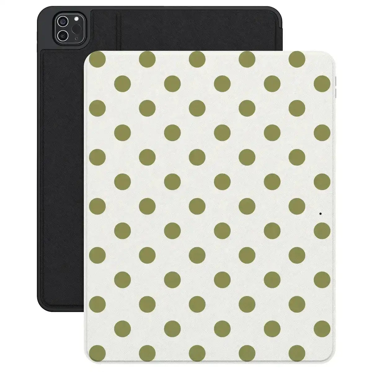 Spotted in SoHo | Green Polka Dot iPad Case