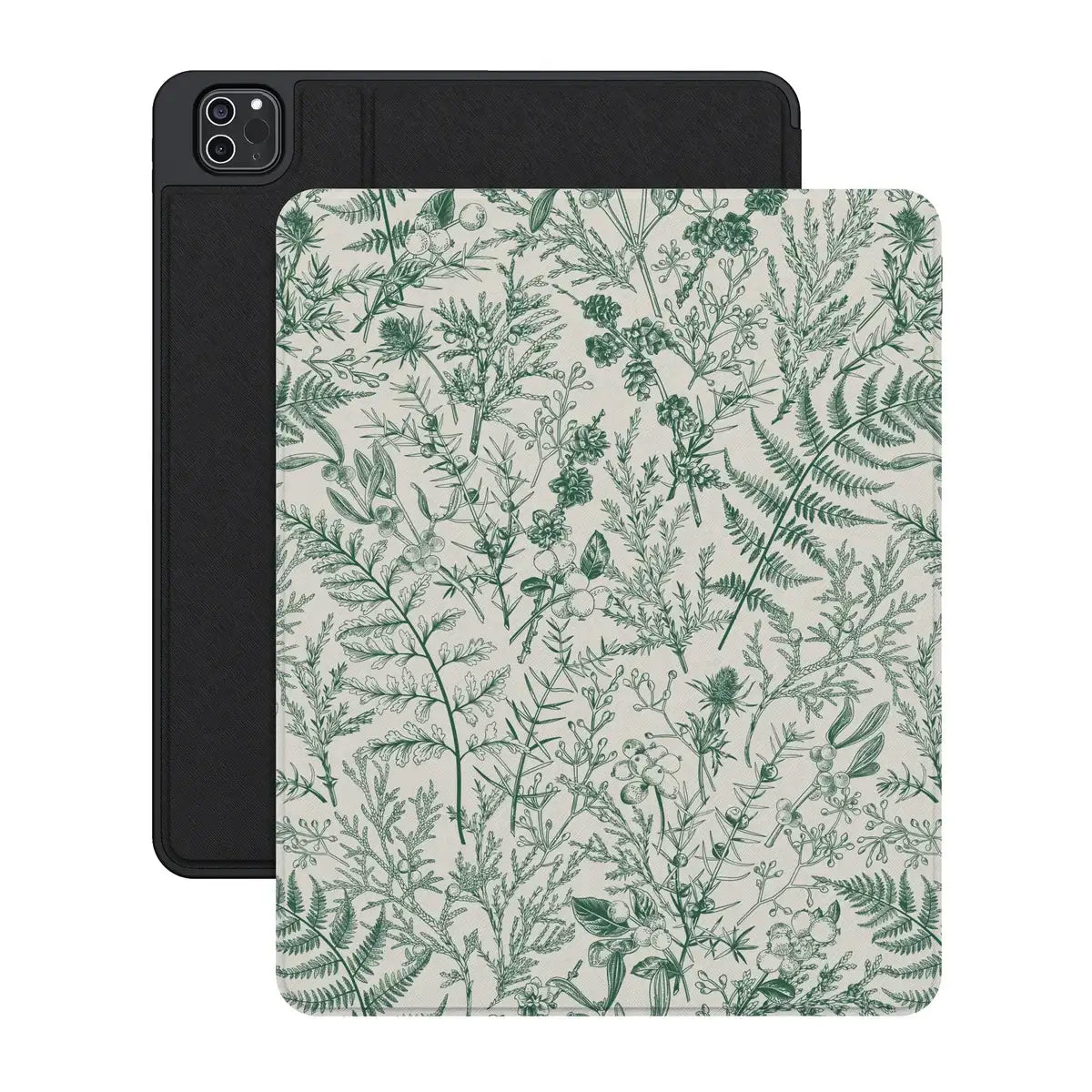Sage Garden | Green Floral iPad Case