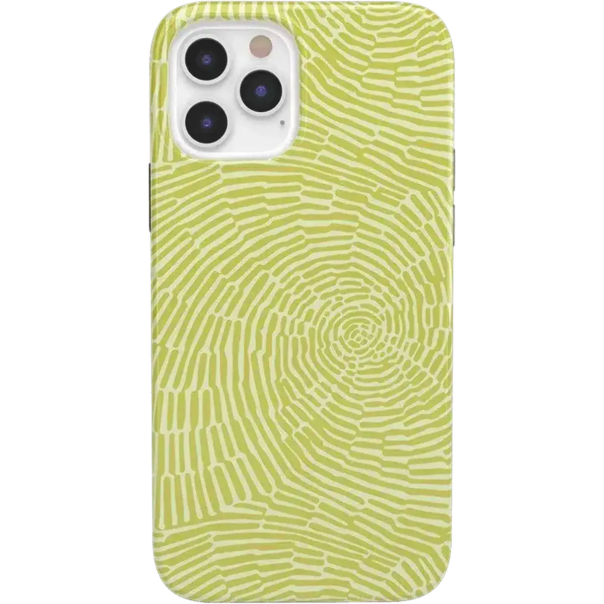 Swirl Away | Tea Green Geometric Case
