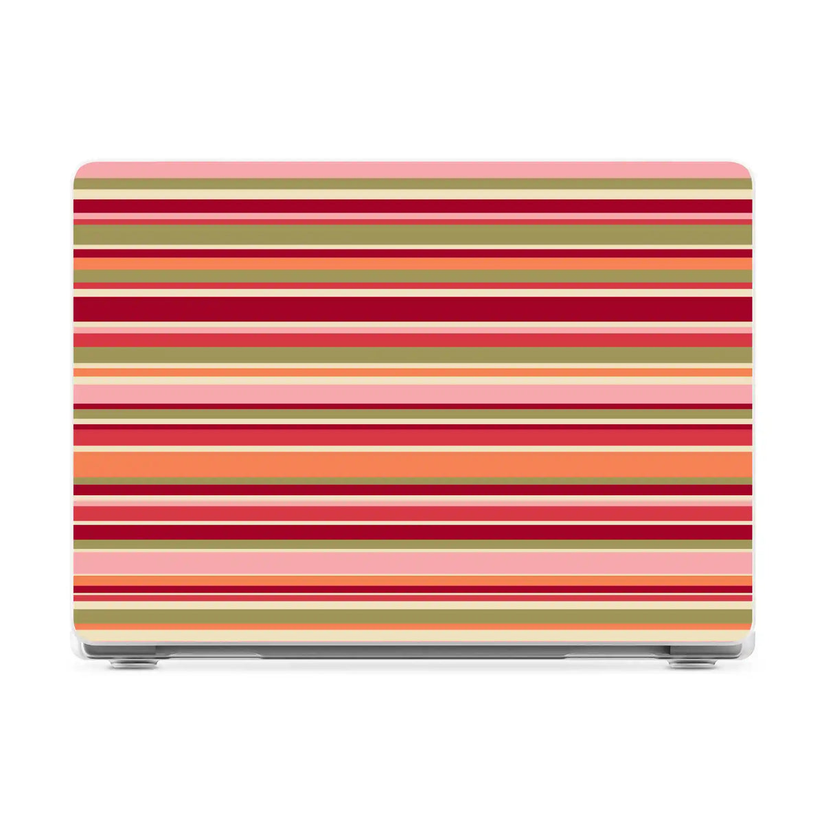 Citrus Stripes | Poolside Print Laptop Shell