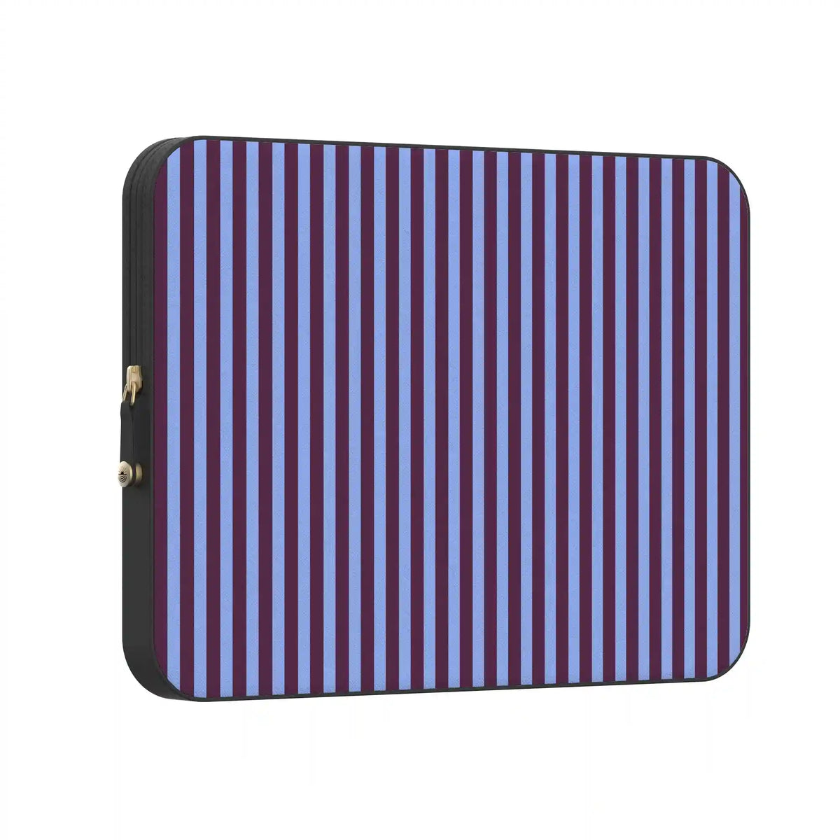 Perfect Stripes | Purple & Blue Stripes Laptop Case