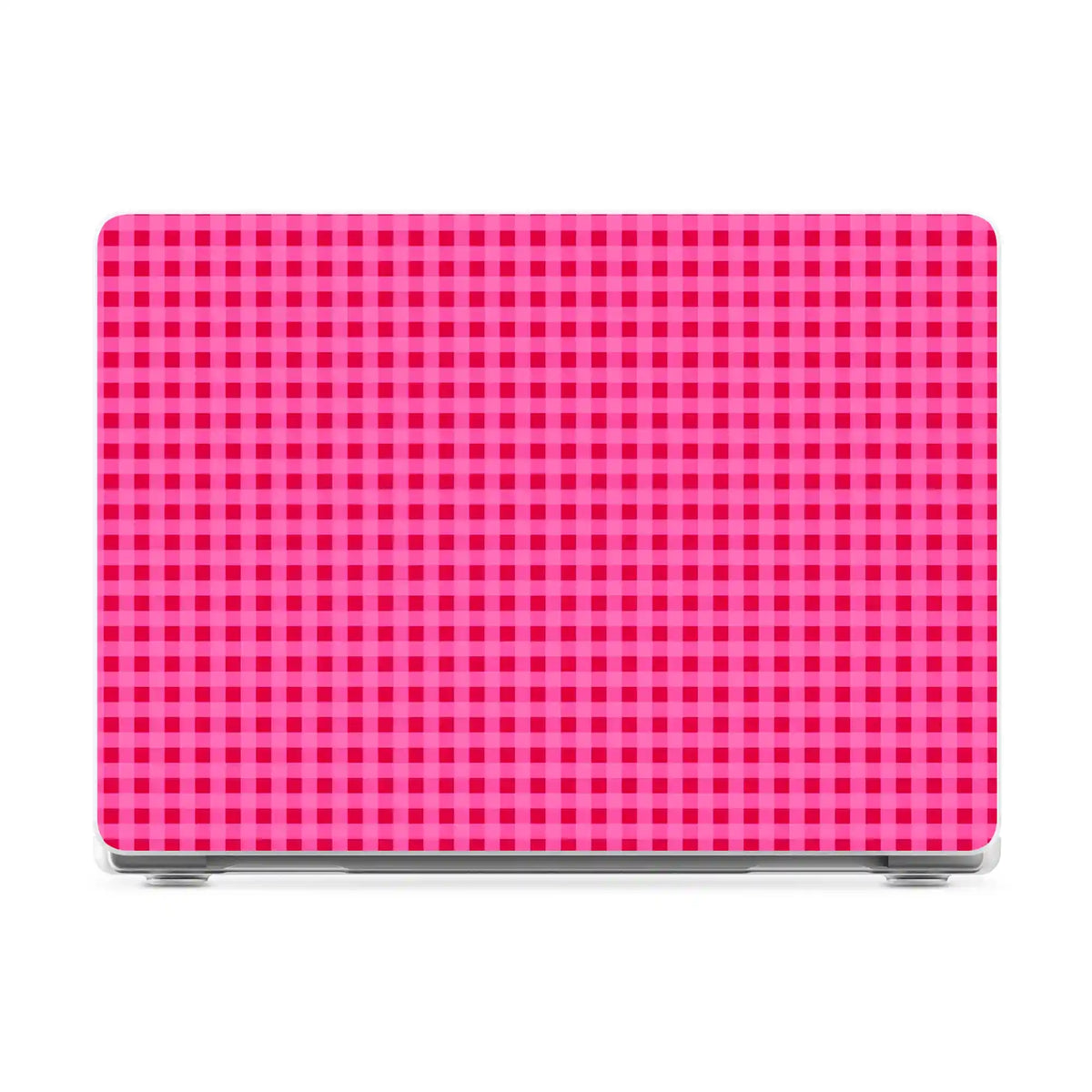 Sweet Jam | Hot Pink Gingham Laptop Shell
