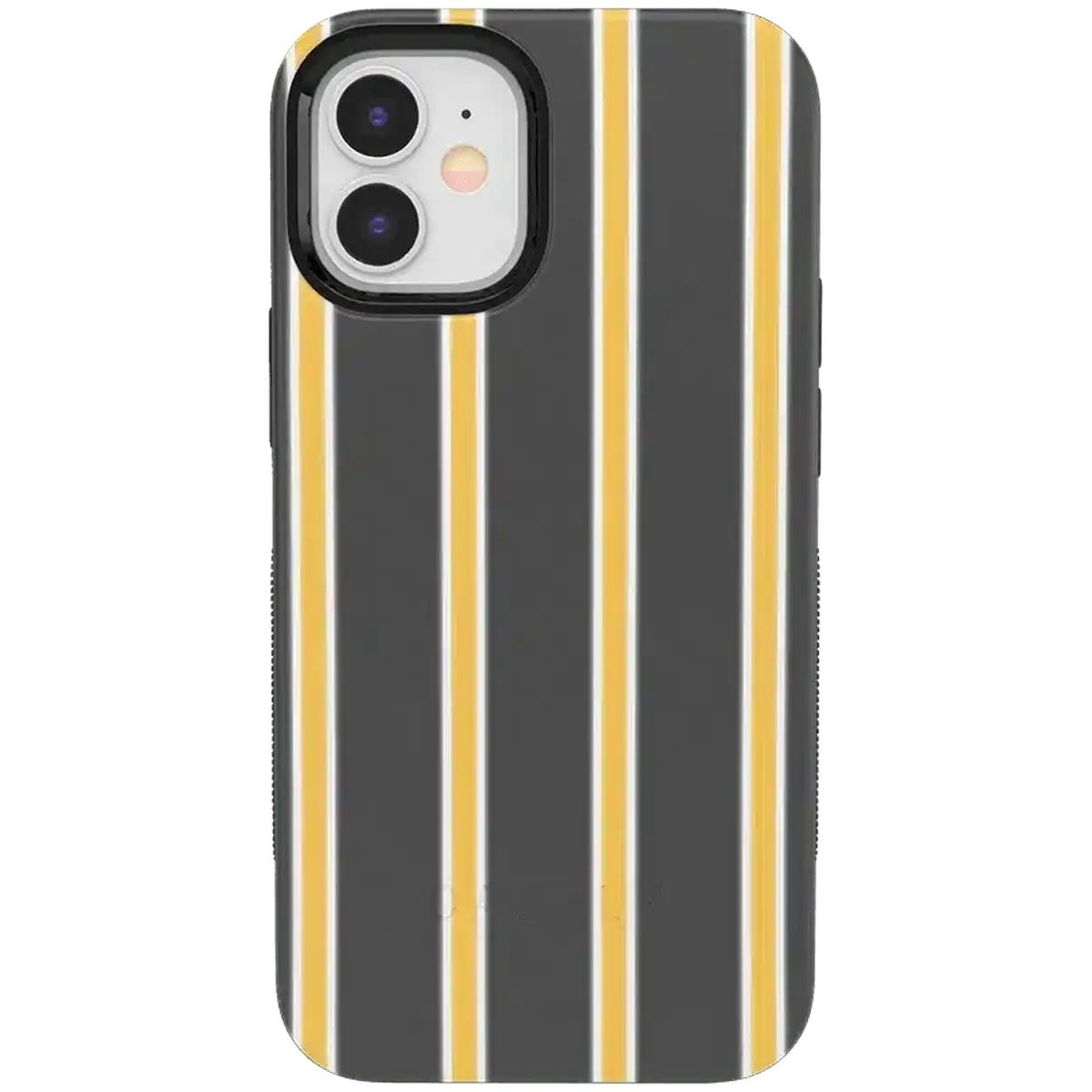 Fine Lines | Mustard Yellow Pinstripe iPhone Case