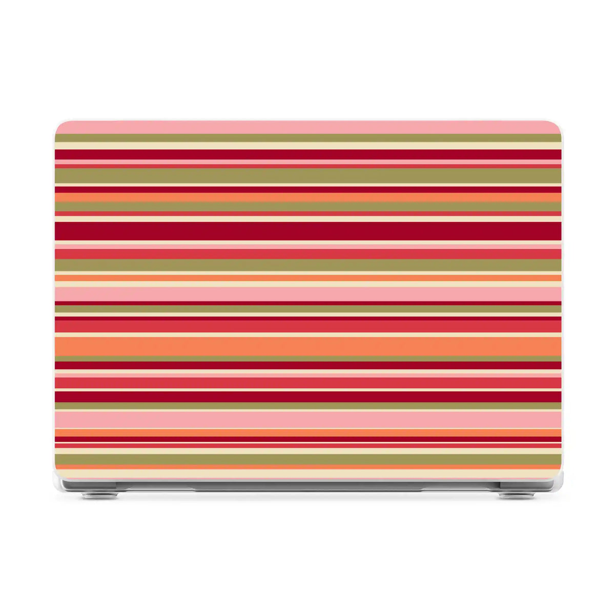 Citrus Stripes | Poolside Print Laptop Shell