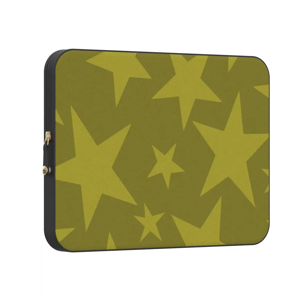 Stars Align | Green Stars Laptop Case