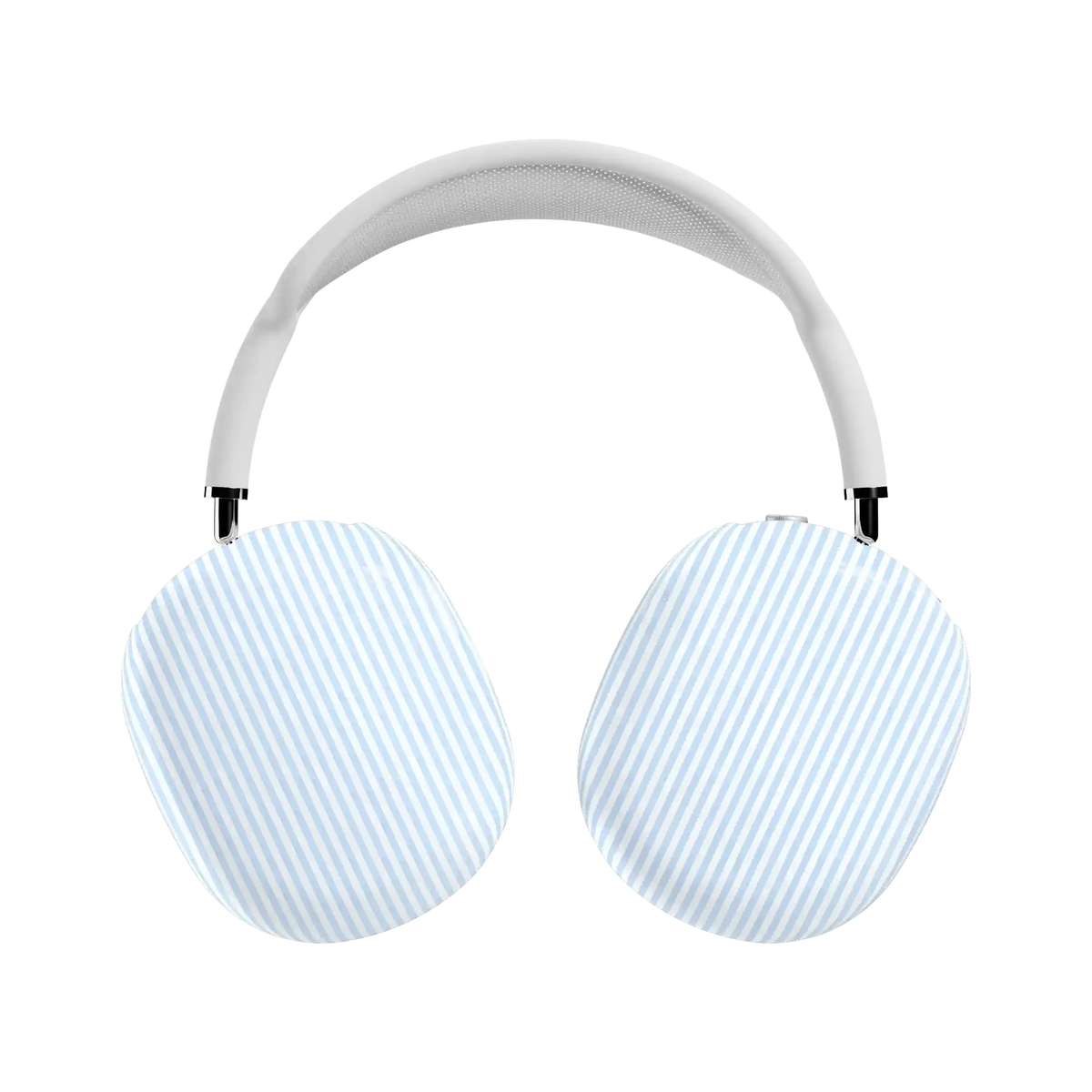 Stripes and the City | Light Blue Pinstripe AirPods Max Case
