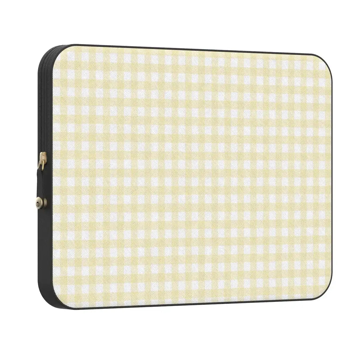 Pastel Picnic | Yellow Gingham Laptop Case