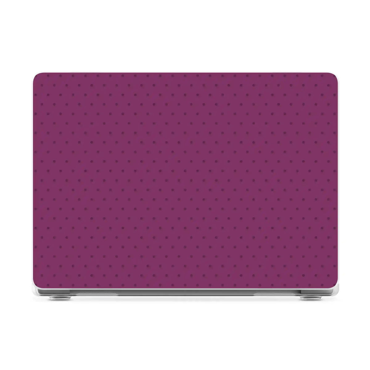 On the Dot | Plum Polka Dot Laptop Shell
