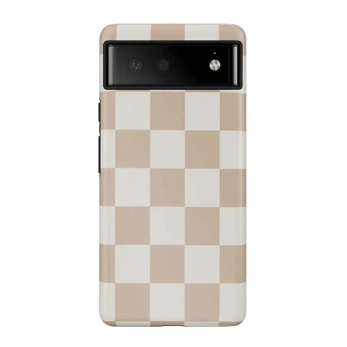 Fit Check | Neutral Checkerboard Google Pixel Case