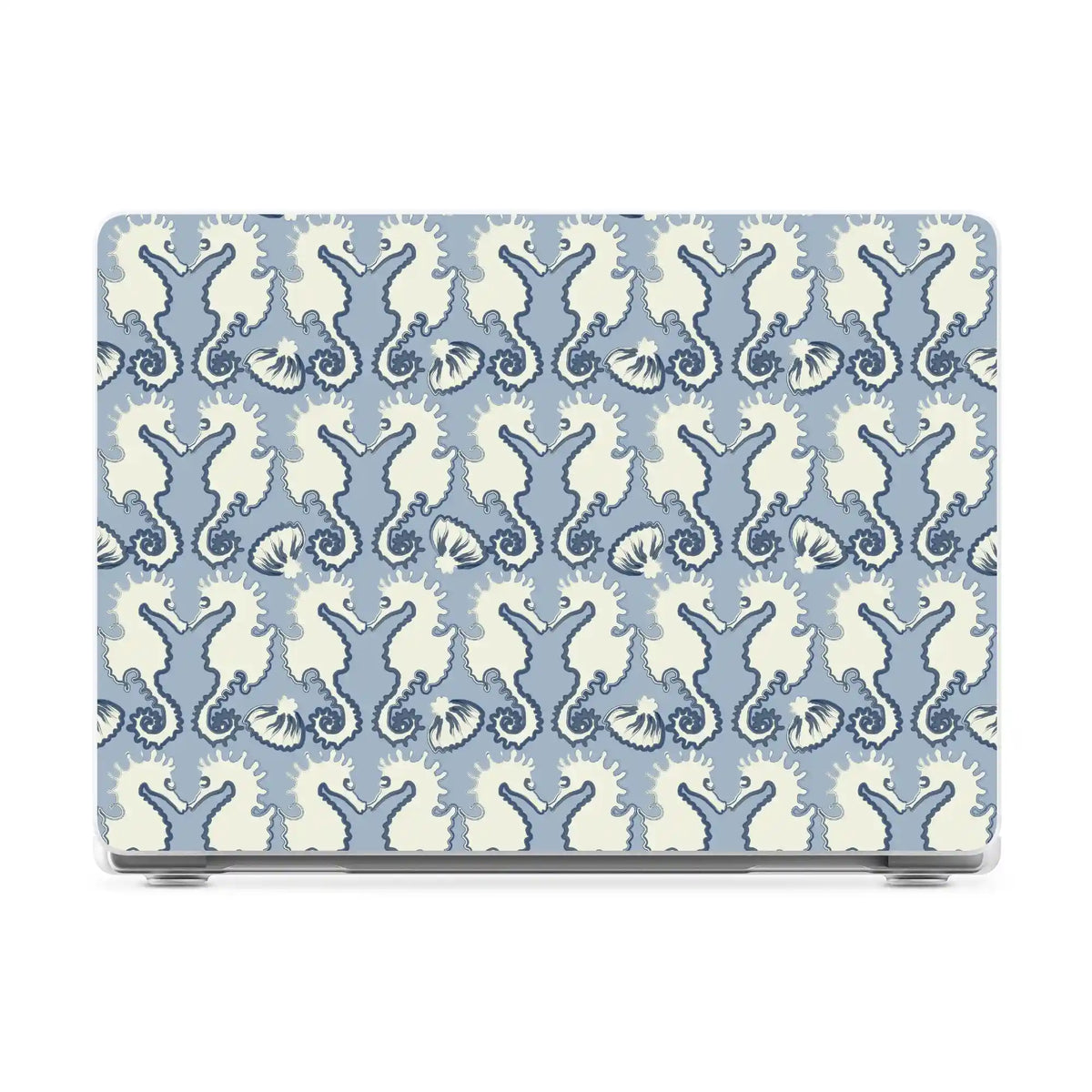 Seahorse Drift | Coastal Blues Laptop Shell
