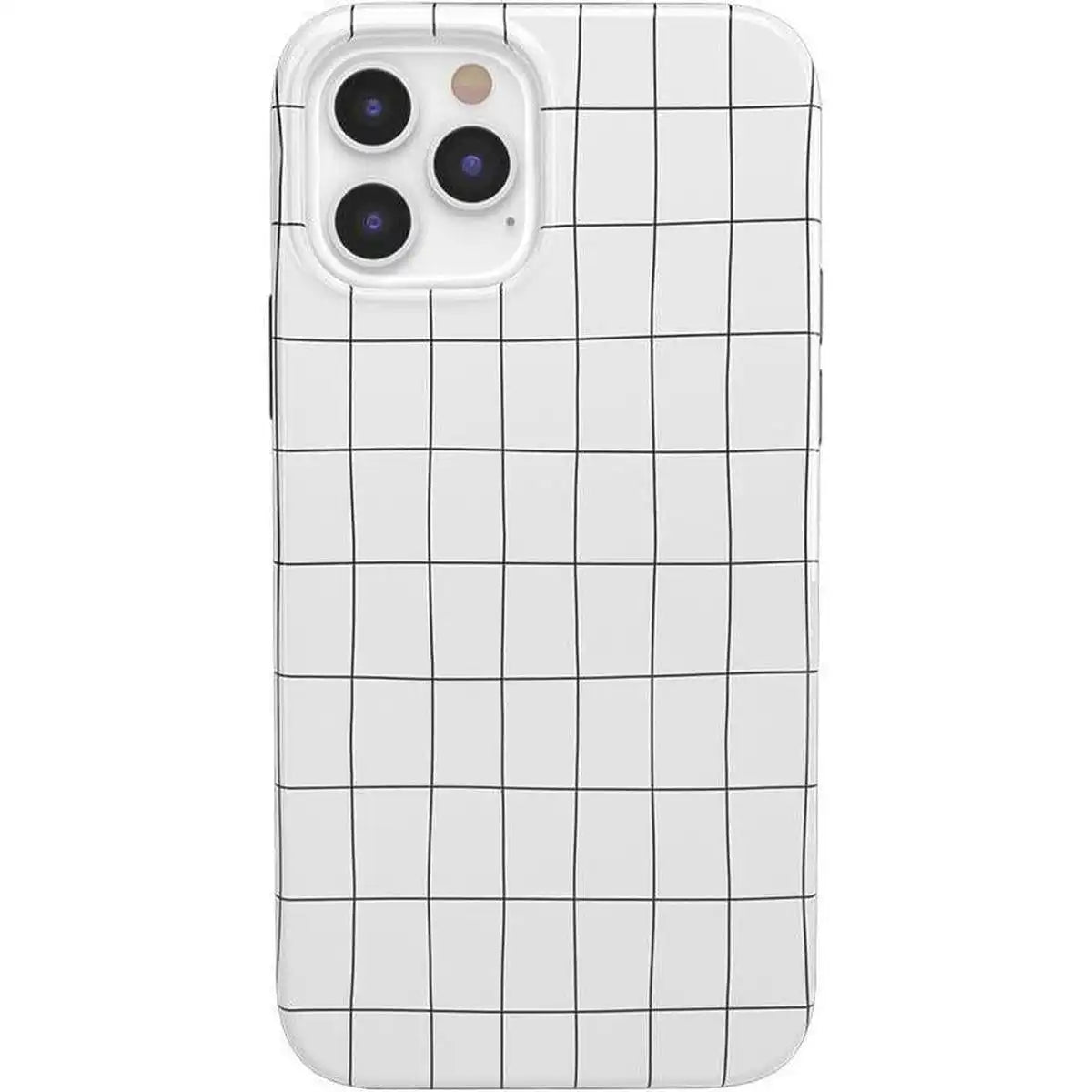 Off the Grid | White & Black Lined Case